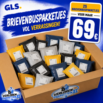 Brievenbuspakjes gls 25